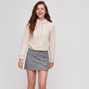 Sunday Best Grey Yuri Plaid Skirt